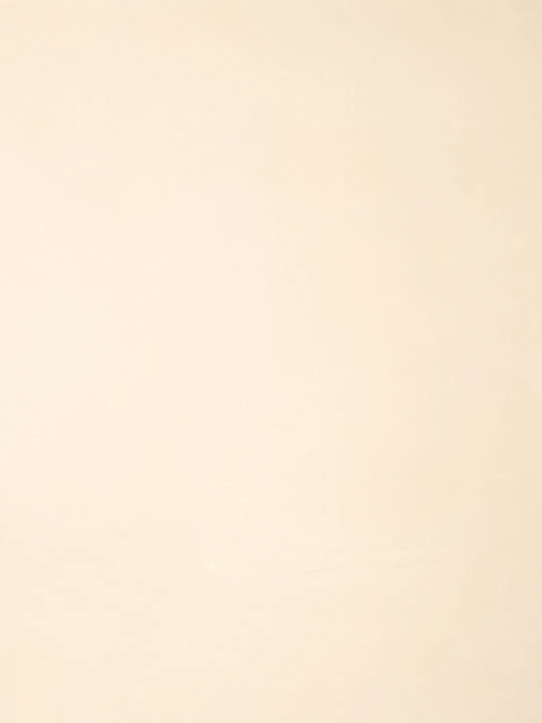 background layer — warm cream backdrop, rebuilt behind the bottle, title and sprigs